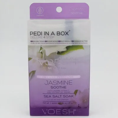4 step - Pedi In A Box - Jasmine Soothe - 1 ct