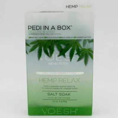 4 step - Pedi In A Box - Hemp Relax - 1 ct