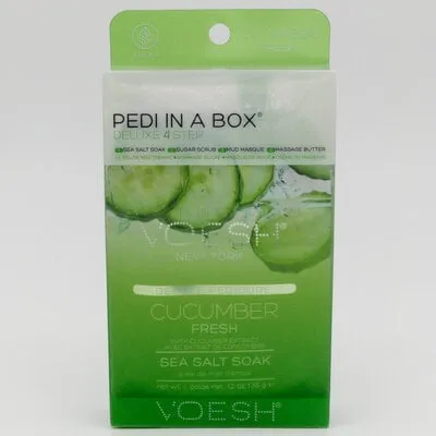 4 step - Pedi In A Box - Cucumber Fresh - 1 ct