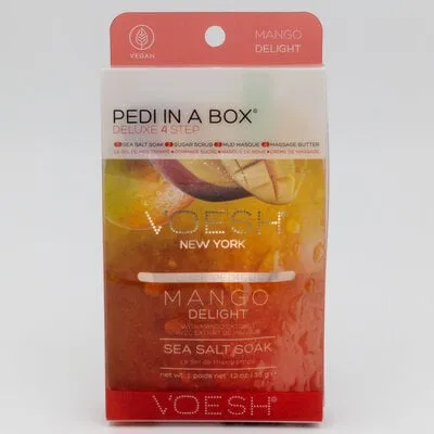 4 step - Pedi In A Box - Mango Delight - 1 ct