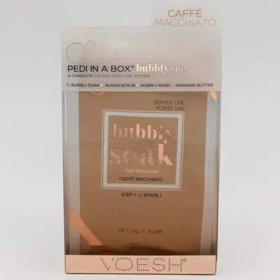 Pedi in Box - Bubbly Soak - Caffe Macchiato