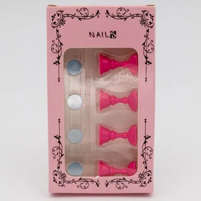Nail Tip Display Stand - Pink