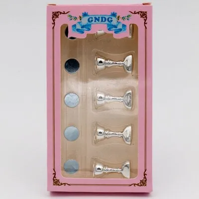 Nail Tip Display Stand - Silver