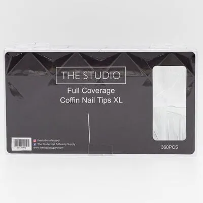 Tip Box - Full Cover - Coffin Clear