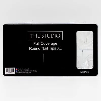 Tip Box - Full Cover - Round Clear