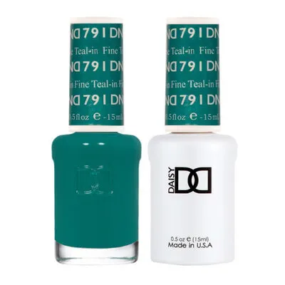 791 - Teal-in Fine - DUO Polish