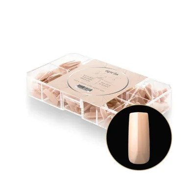 Tip Box Gel X - Alex - Natural Square - Medium