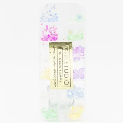 Art Pack #341 - Assorted Pastel Rhinestones