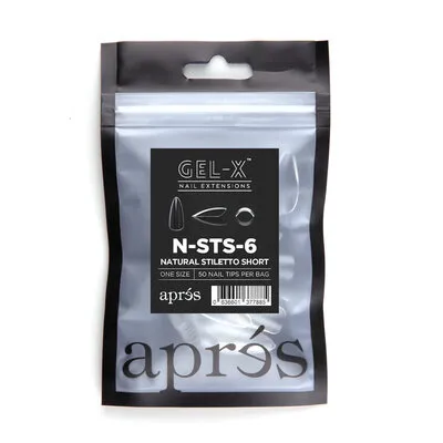Refill Bags - Natural - Stiletto Short - #6