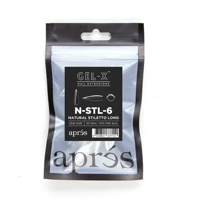 Refill Bags - Natural - Stiletto Long - #6