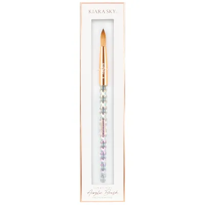 Acrylic Kolinsky Brush - Iridescent - Size 8