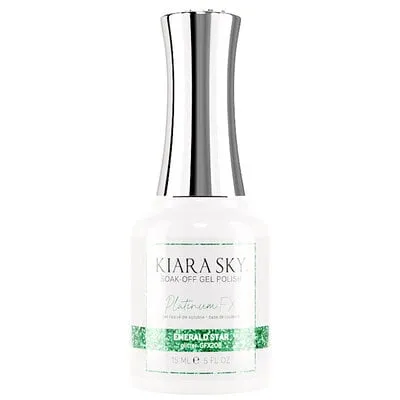 Platinum FX Glitter Gel - 208 Emerald Star - 0.5 oz