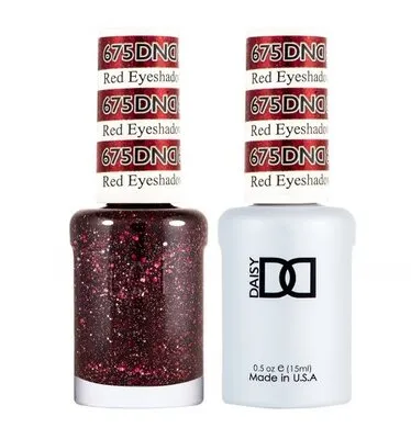 675 - Red Eyeshadow - DUO Polish