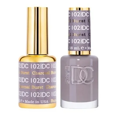 102 - Charcoal Burst - DUO Polish