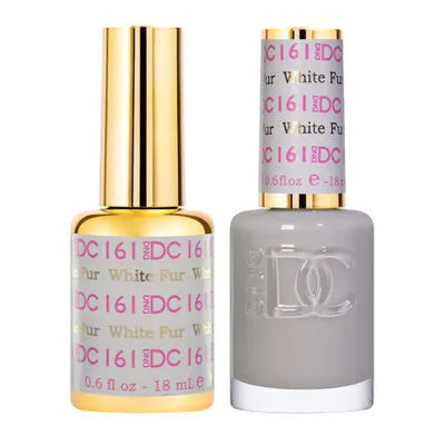 161 - White Fur - DUO Polish