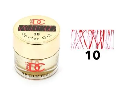 Spider Gel - 10 - Red - 0.5 oz