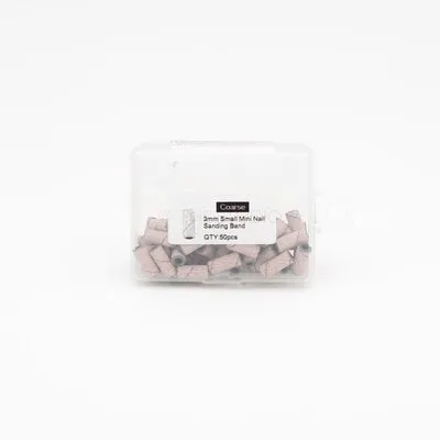 Mini Sanding Bands - Pink - 50 ct - C - #80