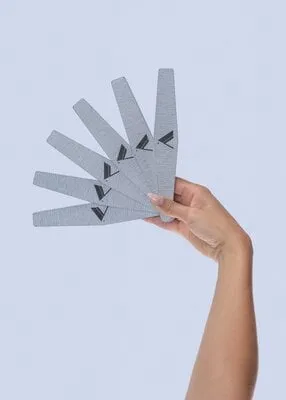 Files - 100/180 - Grey/ White - 50 count