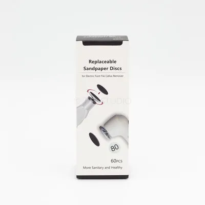 Replaceable Sandpaper Discs - 60 pcs