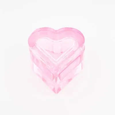 Dappen Dish - Heart - Hot Pink