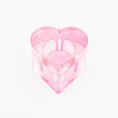 Dappen Dish - Heart - Pink