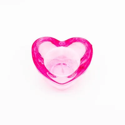 Dappen Dish - Open Heart - Pink