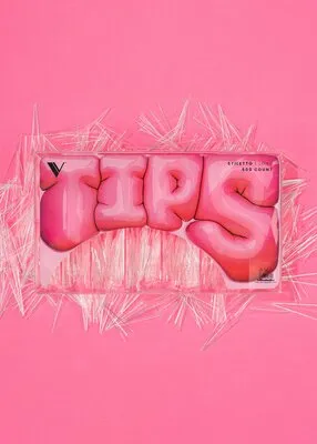 V Tips Box - Stiletto - Long