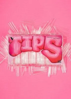 V Tips Box - Square - Extra Long