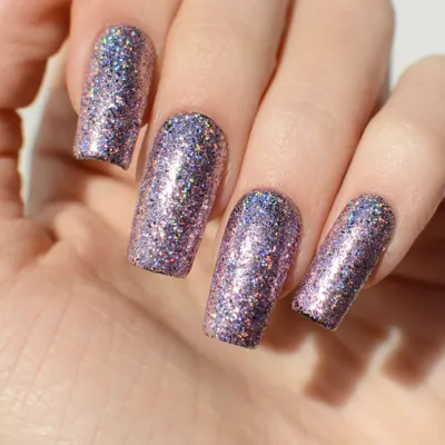Holographic Glitter - 2 - Nail Art