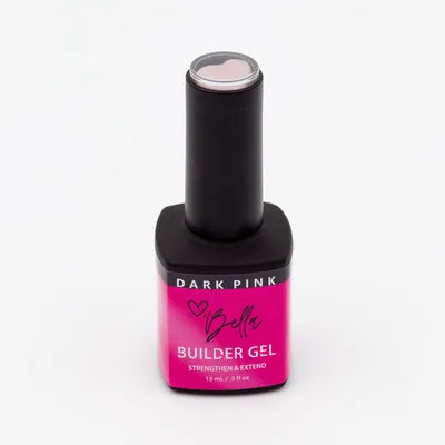 Hard Builder Gel - Dark Pink - 15 ml