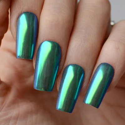 Chameleon - 1 - Nail Art
