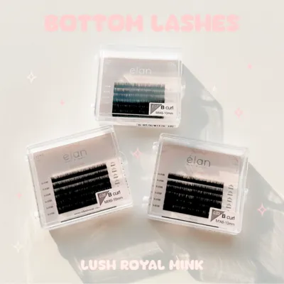 Lash - Bottom Lashes Mini Tray - 0.07 - B Curl - Mix 6-10mm