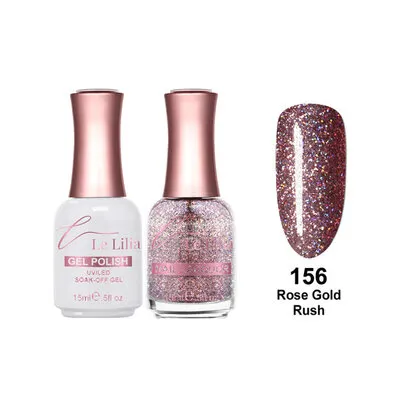 156 - Rose Gold Rush - Lacquer - 0.5 oz