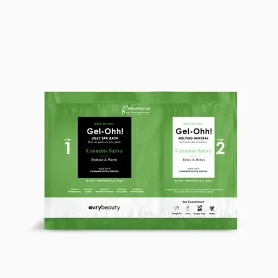 Gel-Ohh! - Jelly Spa Bath - Cannabis Sativa - 1 ct
