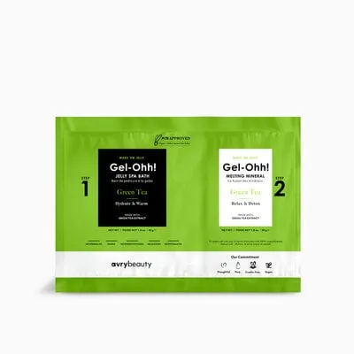 Gel-Ohh! - Jelly Spa Bath - Green Tea - 1 ct