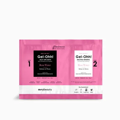 Gel-Ohh! - Jelly Spa Bath - Rose Water - 1 ct