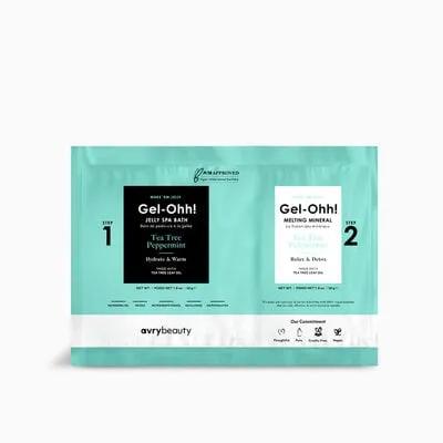 Gel-Ohh! - Jelly Spa Bath - Tea Tree Peppermint - 1 ct