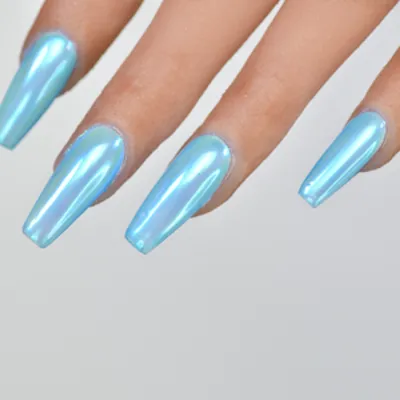 Nail Art Chrome - Unicorn 08