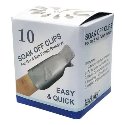 Soak Off Clips - 10 count