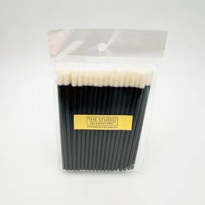 Disposable Lint Free Wand - Black - 50 Ct