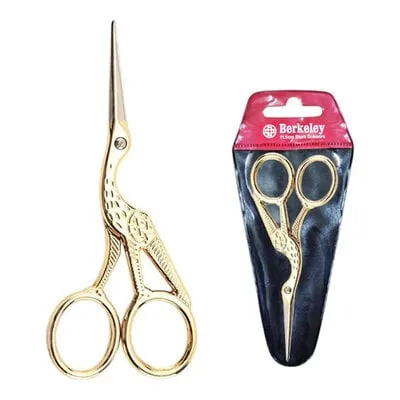 Stork Scissors - Large - Gold