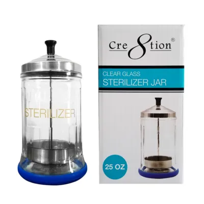 Clear Glass Sterilizer Jar - 25 oz