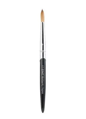 Kolinsky Acrylic Brush - Black - #12