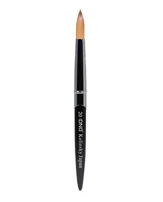 Kolinsky Acrylic Brush - Black - #20