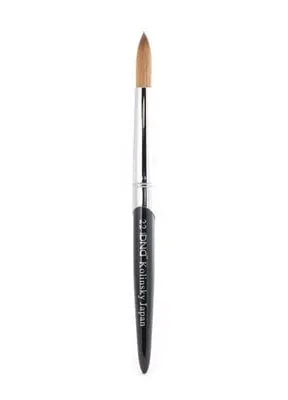 Kolinsky Acrylic Brush - Black - #22