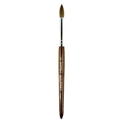 Kolinsky Acrylic Brush - Japan - Wood - #10