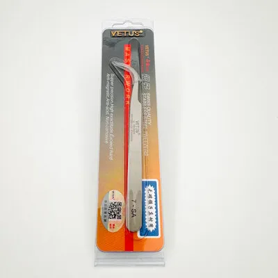 Tweezers Fine Tip Curved - 7SA - 120mm