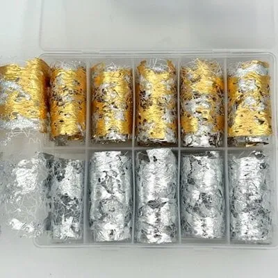MESH Foil Pack #56 - Gold & Silver Mesh