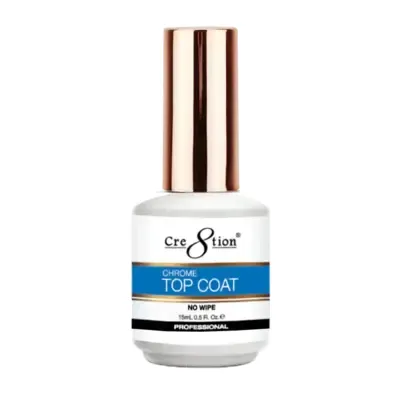 Gel - Chrome Top Coat - No Wipe - .5 fl oz