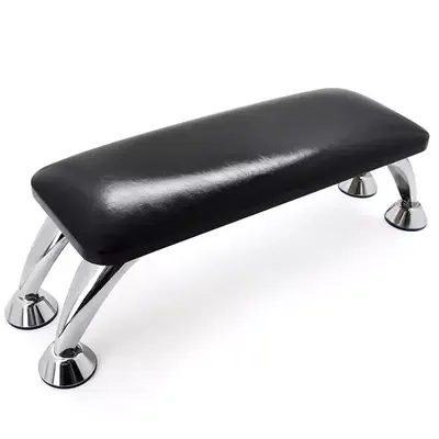 Manicure Leather Hand Arm Rest Pillow - Black